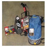 Hydration Pack, Tire Pump, Rear Rack, LED Lights-