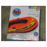 Two Rafts and Electric Pump-