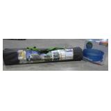 Screen Canopy and Inflatable Pool-