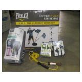 Strike Bag, Gloves, Bluetooth Buds, Jumprope-