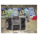 Soccer Goals, Duffel Bag, Pump/Care Set, Fans-