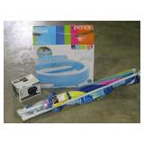 Pool, Electric Pump, Umbrellas-