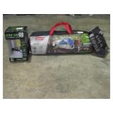 Tent, Lantern, Camp Shower-