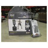 Freestanding Heavy Bag, and Boxing Gloves-