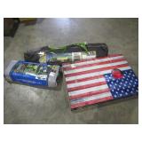 Screen Canopy, Combo Game, and Bean Bag Toss-