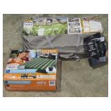 Tent, Air Mattress and Camp Shower-