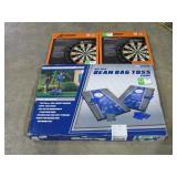 Dartboards, and Bean Bag Toss-
