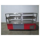 Delfield Rolling Cold Pan Serving Counter-