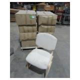 (Qty - 16) Wooden Chairs-