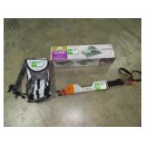 Hydration Pack, Tent, and Hiking Poles-