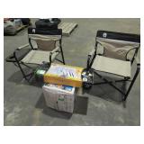 Pool, Folding Chairs, and Combo Game-