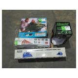 Tents, Air Mattress, and Lantern-