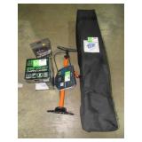 Canopy, Dash Cam, Floor Pump, and Lantern-