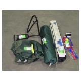 Tents, Air Mattress, Air Pump, Flashlight, Game-