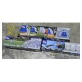 Backstop, Goal Set, and Batting Tee-