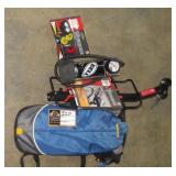 Hydration Pack, Tire Pump, Rear Rack, LED Lights-