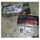 Rooftop Carry, Battery, Dash Mount, Beanbag Toss-