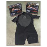Rafts and Short Wetsuit-