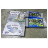 Bean Bag Toss, Combo Game, Badminton-