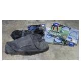 Duffel Bags, Soccer Goals, and Batting Tee-