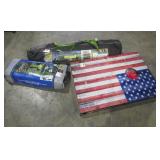 Screen Canopy, Combo Game, and Bean Bag Toss-