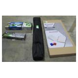 Canopy, Bean Bag Toss, Dual Goal, and Badminton-