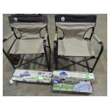 Tents, Goal Set and Folding Chairs-