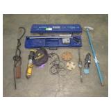 **Broken** Cable Locator, Shop Light, Pipe Bender-