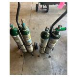Airgas Oxygen Tanks