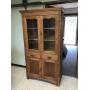 Antique Wooden China Cabinet