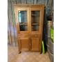 Antique China Hutch with Glass Front