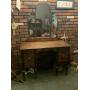 Antique Wooden Vanity with 4 Drawers
