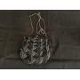 Black Beaded Evening Bag