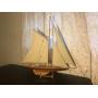 Wooden Replica Sailboat