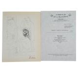 Pablo Picasso "Suite Vollard" Lithograph COA