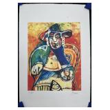 Pablo Picasso "Seated Old Man" Litho