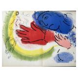 Marc Chagall "Scene de Cirque" Lithograph