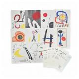 9pc Joan Miro Orig Litho "A Toute Epreuve"