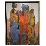 Goli Mahallati "Scent of Rain" Original on Canvas