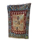 Turkish Kilim Blanket Hand Woven