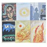 6pc Various Artists for Verve Magazine Lithographs