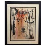 Salvador Dali "Hommage aux Petits Lits Blancs"