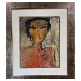 Goli Mahallati "Purity" Oil on Canvas Orig