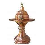 19C Turkish Copper & Brass Brazier