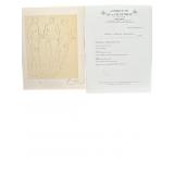 Pablo Picasso "Picasso Dessins" COA & Seal