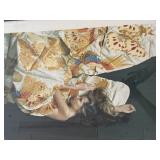 Douglas Hofmann (Am 1945) "Gold and Silk" Litho