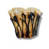 Sergio Costantino Murano Italy Handkerchief Vase