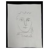 Pablo Picasso "Pour Robie" Etching