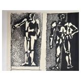 Pablo Picasso Litho "Helene chez Archimede" COA &