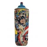 Mr. Brainwash Marvel Captain America LE Spray Can